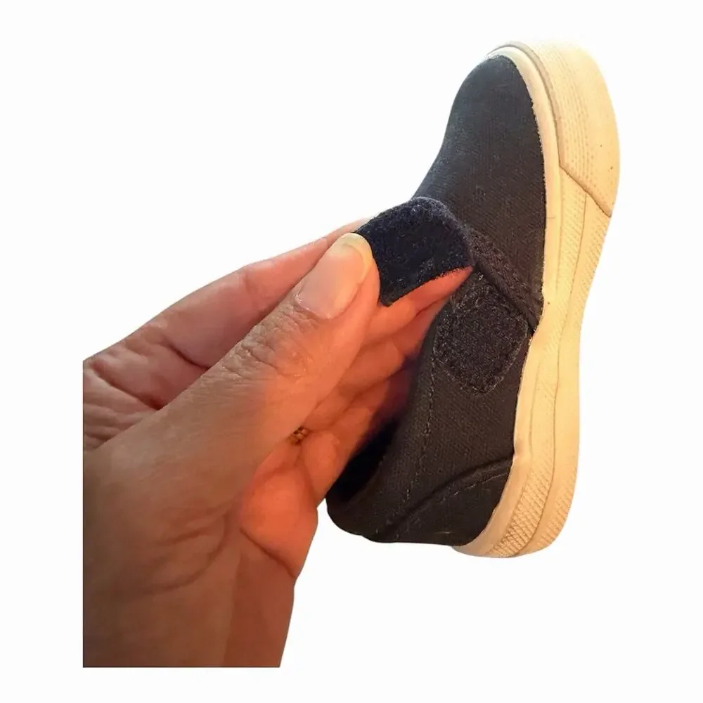 NWOT Children's Place Toddler Boys Navy Blue Tidal Slip On Sneaker Shoes Size 4